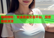 暗网揭秘：安全匿名交易平台，探索隐藏资源