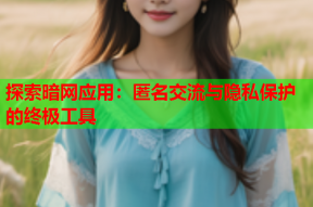探索暗网应用：匿名交流与隐私保护的终极工具