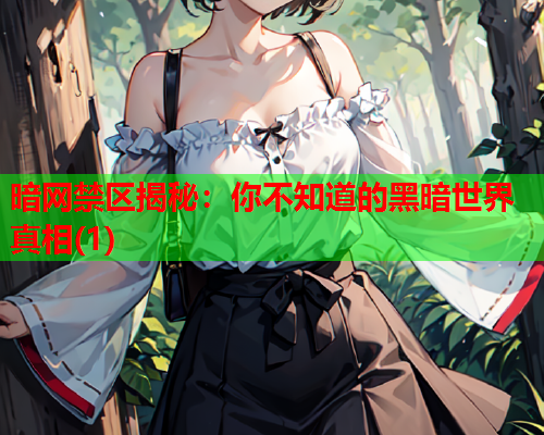 暗网禁区揭秘：你不知道的黑暗世界真相(1)  第2张