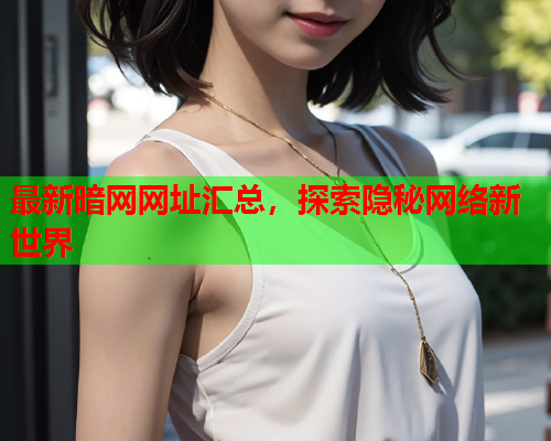最新暗网网址汇总，探索隐秘网络新世界  第1张