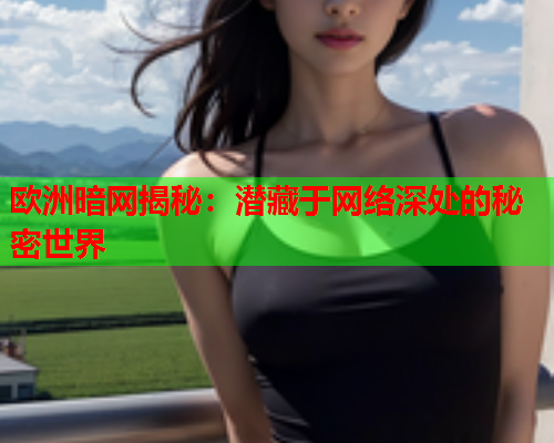 欧洲暗网揭秘：潜藏于网络深处的秘密世界  第2张