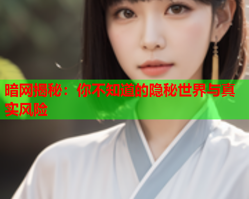 暗网揭秘：你不知道的隐秘世界与真实风险  第1张