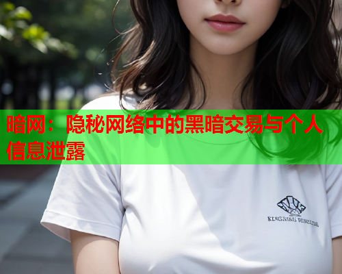 暗网：隐秘网络中的黑暗交易与个人信息泄露  第2张