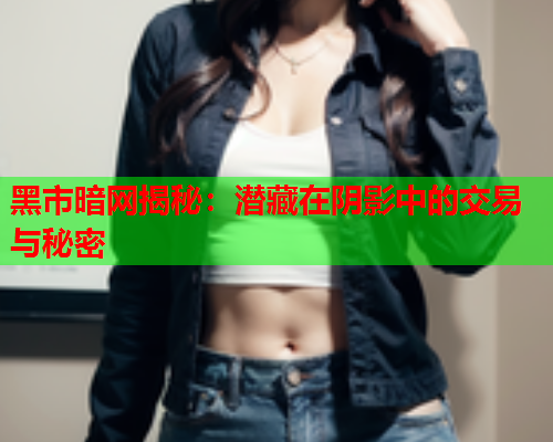 黑市暗网揭秘：潜藏在阴影中的交易与秘密  第1张
