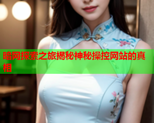 暗网探索之旅揭秘神秘操控网站的真相  第1张