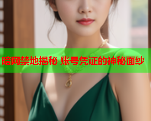 暗网禁地揭秘 账号凭证的神秘面纱  第1张