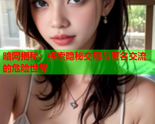 暗网揭秘：探索隐秘交易与匿名交流的危险世界  第1张