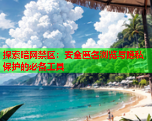 探索暗网禁区：安全匿名浏览与隐私保护的必备工具  第1张
