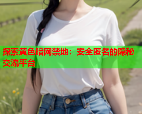 探索黄色暗网禁地：安全匿名的隐秘交流平台  第2张