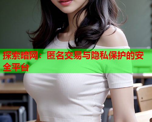 探索暗网：匿名交易与隐私保护的安全平台  第1张
